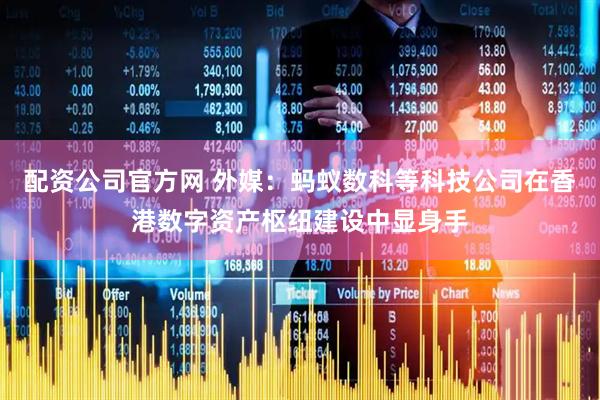 配资公司官方网 外媒：蚂蚁数科等科技公司在香港数字资产枢纽建设中显身手